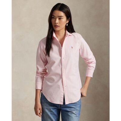 Polo Ralph Lauren Camisa de mujer de algodón de manga larga. (44) Rosa mujer Polo Ralph Lauren Camisa de mujer de algodón de manga larga. (44) Rosa mujer