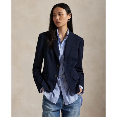 Polo Ralph Lauren Blazer de mujer de mezcla de algodón. (42) Azul marino mujer Polo Ralph Lauren Blazer de mujer de mezcla de algodón. (42) Azul marino mujer
