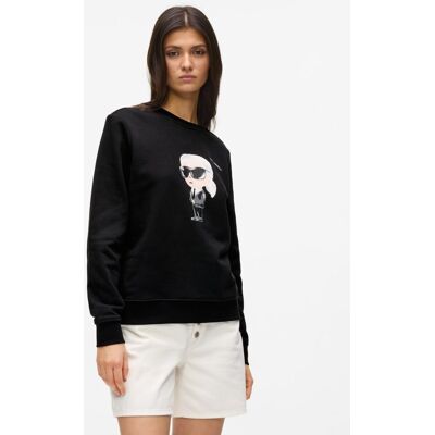 Karl Lagerfeld Sudadera de mujer IKON detalle acuarela. (44) Multicolor mujer Karl Lagerfeld Sudadera de mujer IKON detalle acuarela. (44) Multicolor mujer