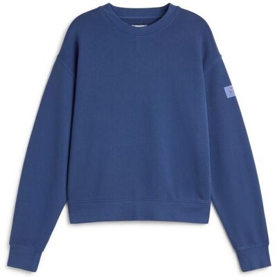 Ecoalf Sudadera de mujer de algodón relaxed fit. (40) Azul índigo mujer Ecoalf Sudadera de mujer de algodón relaxed fit. (40) Azul índigo mujer