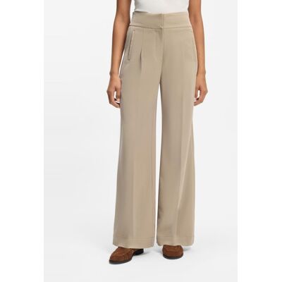 Boss Pantalón relaxed largo.. (44) Beige mujer Boss Pantalón relaxed largo.. (44) Beige mujer