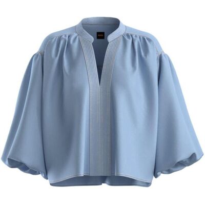 Boss Camisa de mujer manga larga. (38) Azul mujer Boss Camisa de mujer manga larga. (38) Azul mujer