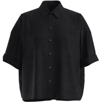 Boss Camisa de mujer manga larga. (34) Negro mujer Boss Camisa de mujer manga larga. (34) Negro mujer