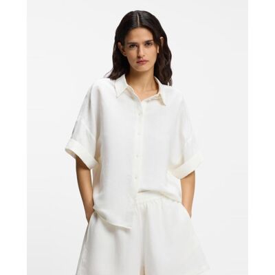 Boss Camisa de mujer manga larga. (34) Blanco mujer Boss Camisa de mujer manga larga. (34) Blanco mujer