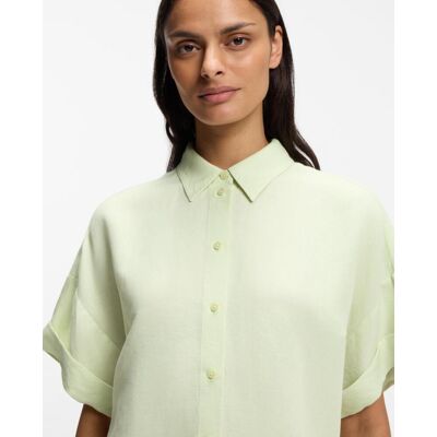 Boss Camisa de mujer manga larga. (34) Verde mujer Boss Camisa de mujer manga larga. (34) Verde mujer