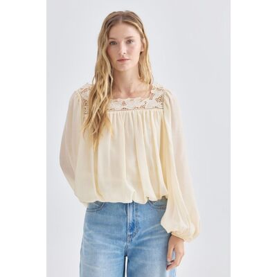 Boss Camisa manga larga. (38) Amarillo mujer Boss Camisa manga larga. (38) Amarillo mujer