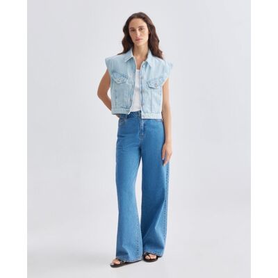 Boss Cazadora de mujer manga corta. (S) Azul mujer Boss Cazadora de mujer manga corta. (S) Azul mujer
