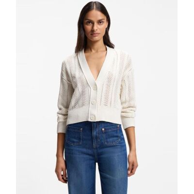 Boss Jersey de mujer manga larga. (M) Blanco mujer Boss Jersey de mujer manga larga. (M) Blanco mujer