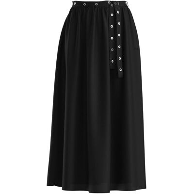 Boss Falda larga. (34) Negro mujer Boss Falda larga. (34) Negro mujer