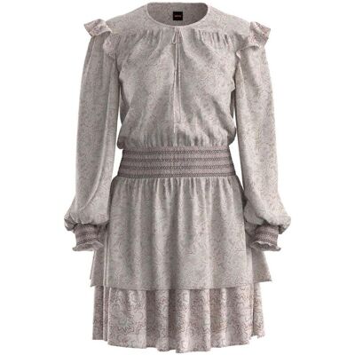 Boss Vestido mini de manga larga. (38) Multicolor mujer Boss Vestido mini de manga larga. (38) Multicolor mujer