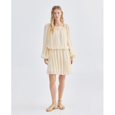 Boss Vestido mini. (40) Beige mujer Boss Vestido mini. (40) Beige mujer
