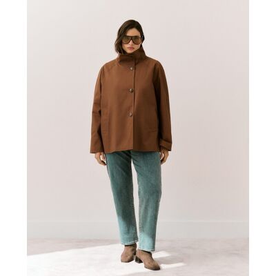 Couchel Parka ligera lisa de mujer. (46) 770 Terracota mujer Couchel Parka ligera lisa de mujer. (46) 770 Terracota mujer