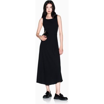 Giorgio Armani Vestido largo con adorno en la espalda. (38) Negro mujer Giorgio Armani Vestido largo con adorno en la espalda. (38) Negro mujer