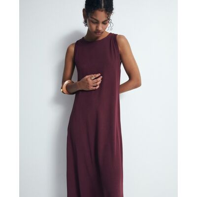 Sfera Vestido fluido. (S - S) Burdeos mujer Sfera Vestido fluido. (S - S) Burdeos mujer