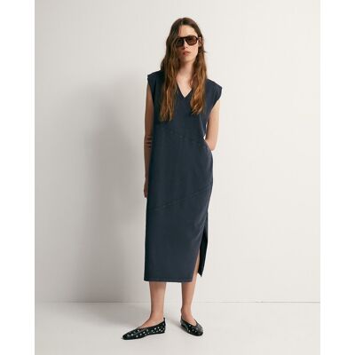 Sfera Vestido básico lavado. (XL - XL) Plomo mujer Sfera Vestido básico lavado. (XL - XL) Plomo mujer