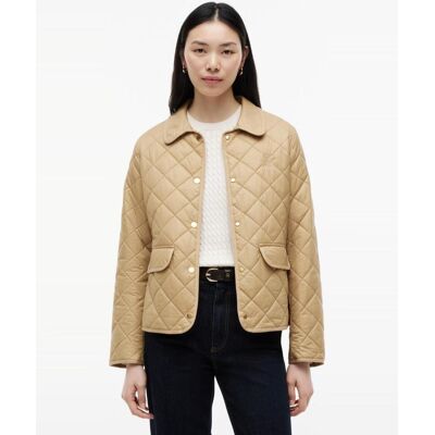 Tommy Hilfiger Abrigo de mujer acolchado quilted. (34) Camel mujer Tommy Hilfiger Abrigo de mujer acolchado quilted. (34) Camel mujer