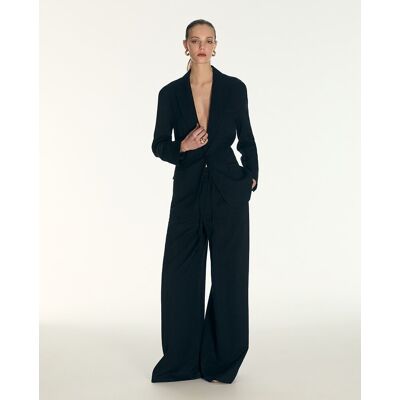 Sfera Chaqueta fruncido espalda. (40) Negro mujer Sfera Chaqueta fruncido espalda. (40) Negro mujer