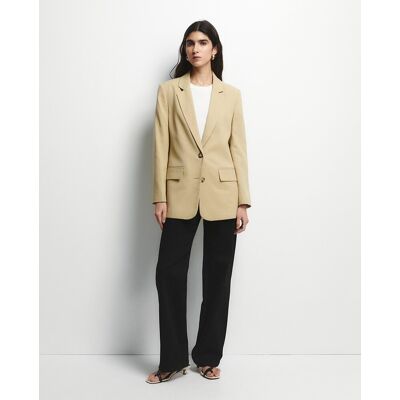 Sfera Blazer estructura. (42) Beige mujer Sfera Blazer estructura. (42) Beige mujer