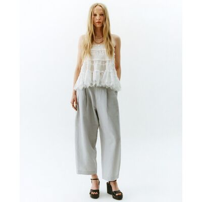 Sfera Pantalon bombacho gris. (42) Plata mujer Sfera Pantalon bombacho gris. (42) Plata mujer