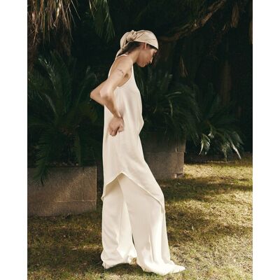 Sfera Pantalón ancho. (38) Blanco mujer Sfera Pantalón ancho. (38) Blanco mujer
