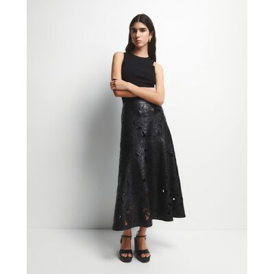 Sfera Falda troquelada. (38) Negro mujer Sfera Falda troquelada. (38) Negro mujer