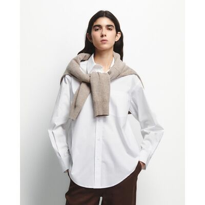 Sfera Camisa popelín. (42) Blanco mujer Sfera Camisa popelín. (42) Blanco mujer