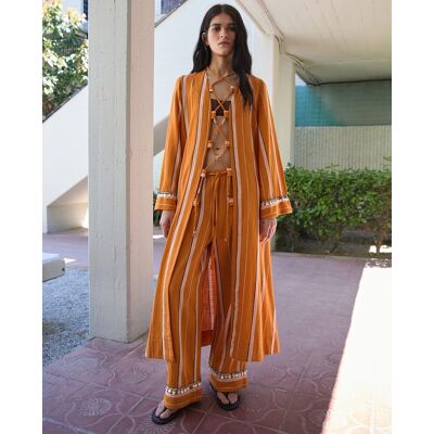 Sfera Blusón raya naranja. (40) Naranja mujer Sfera Blusón raya naranja. (40) Naranja mujer