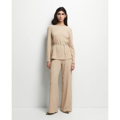 Sfera Pantalón estructura pieza. (40) Beige mujer Sfera Pantalón estructura pieza. (40) Beige mujer