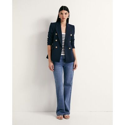 Sfera Chaqueta piqué. (42) Azul marino mujer Sfera Chaqueta piqué. (42) Azul marino mujer