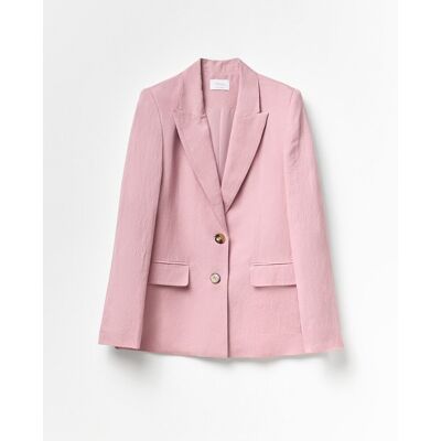 Sfera Chaqueta lino. (42) Rosa mujer Sfera Chaqueta lino. (42) Rosa mujer