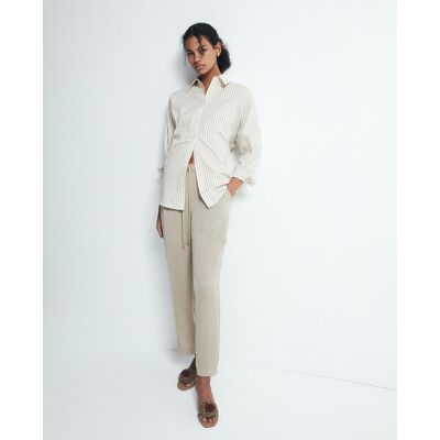 Sfera Pantalón fluido liso. (S - S) 850 Piedra mujer Sfera Pantalón fluido liso. (S - S) 850 Piedra mujer