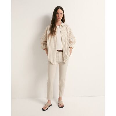 Sfera Pantalón chino cinturón. (40) Piedra mujer Sfera Pantalón chino cinturón. (40) Piedra mujer