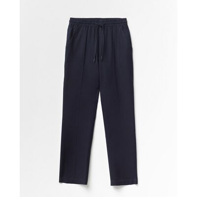 Sfera Pantalón fluido lino. (40) Azul marino mujer Sfera Pantalón fluido lino. (40) Azul marino mujer
