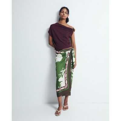 Sfera Falda pañuelo. (S - S) Verde mujer Sfera Falda pañuelo. (S - S) Verde mujer