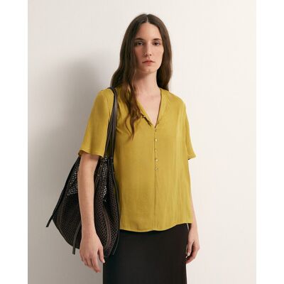 Sfera Blusa manga corta. (38) 560 Oliva mujer Sfera Blusa manga corta. (38) 560 Oliva mujer