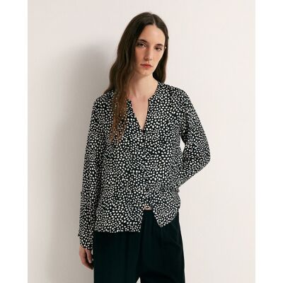 Sfera Blusa fluida. (40) Negro mujer Sfera Blusa fluida. (40) Negro mujer