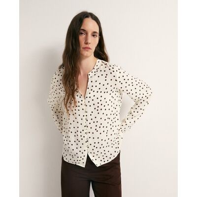 Sfera Blusa fluida. (40) Chocolate mujer Sfera Blusa fluida. (40) Chocolate mujer