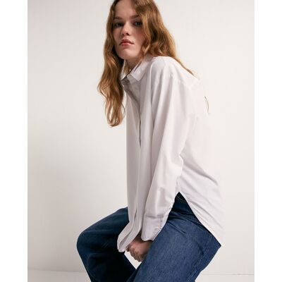 Sfera Camisa camisera básica. (40) Blanco mujer Sfera Camisa camisera básica. (40) Blanco mujer