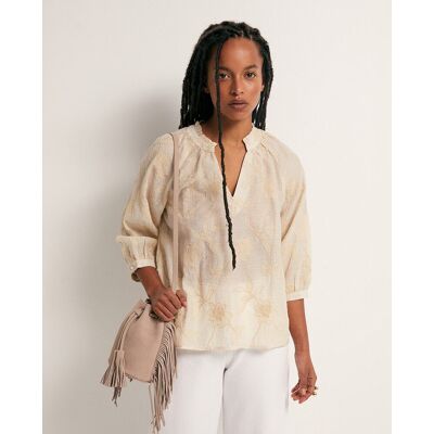 Sfera Blusa ranglan textura. (42) Beige mujer Sfera Blusa ranglan textura. (42) Beige mujer
