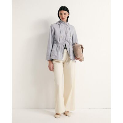 Sfera Parka bajo redondeado. (40) Gris claro mujer Sfera Parka bajo redondeado. (40) Gris claro mujer
