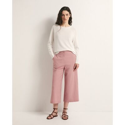 Sfera Pantalón culotte lino. (42) Rosa mujer Sfera Pantalón culotte lino. (42) Rosa mujer