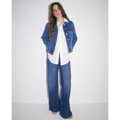 Sfera Chaqueta denim. (38) Azul mujer Sfera Chaqueta denim. (38) Azul mujer