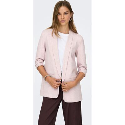 Only Blazer de mujer manga 3-4 con solapas. (34) Rosa claro mujer Only Blazer de mujer manga 3-4 con solapas. (34) Rosa claro mujer