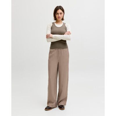 jack & jones Jack & Jones - Pantalón fluido de mujer wide leg. (34) Marrón mujer jack & jones Jack & Jones - Pantalón fluido de mujer wide leg. (34) Marrón mujer