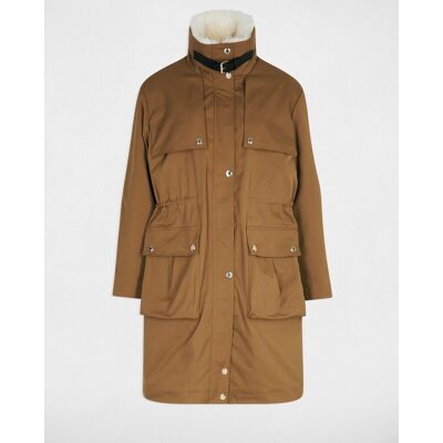 Morgan Parka de mujer larga ajustable. (42) Camel mujer Morgan Parka de mujer larga ajustable. (42) Camel mujer