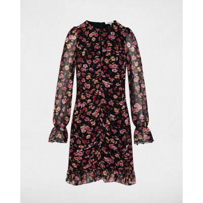 Morgan Vestido corto con estampado fantasía. (40) Multicolor mujer Morgan Vestido corto con estampado fantasía. (40) Multicolor mujer