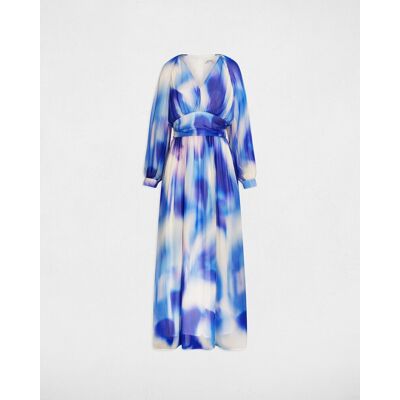 Morgan Vestido largo con estampado tye-dye. (34) Multicolor mujer Morgan Vestido largo con estampado tye-dye. (34) Multicolor mujer