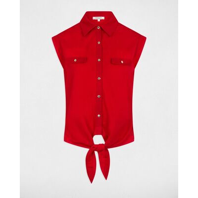 Morgan Blusa de mujer sin mangas. (XL) Rojo mujer Morgan Blusa de mujer sin mangas. (XL) Rojo mujer