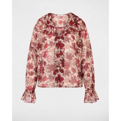 Morgan Camisa de mujer con volantes. (S) Multicolor mujer Morgan Camisa de mujer con volantes. (S) Multicolor mujer