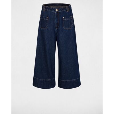 Morgan Pantalón vaquero de mujer ancho. (34) Azul mujer Morgan Pantalón vaquero de mujer ancho. (34) Azul mujer